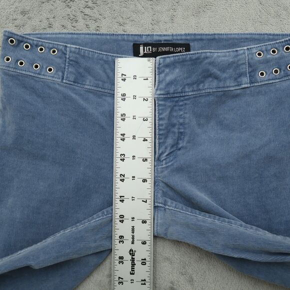 J. Lo By: Jennifer Lopez Jeans Junior's 7 Low-Rise Corduroy Bootcut 28" Inseam - Picture 8 of 14